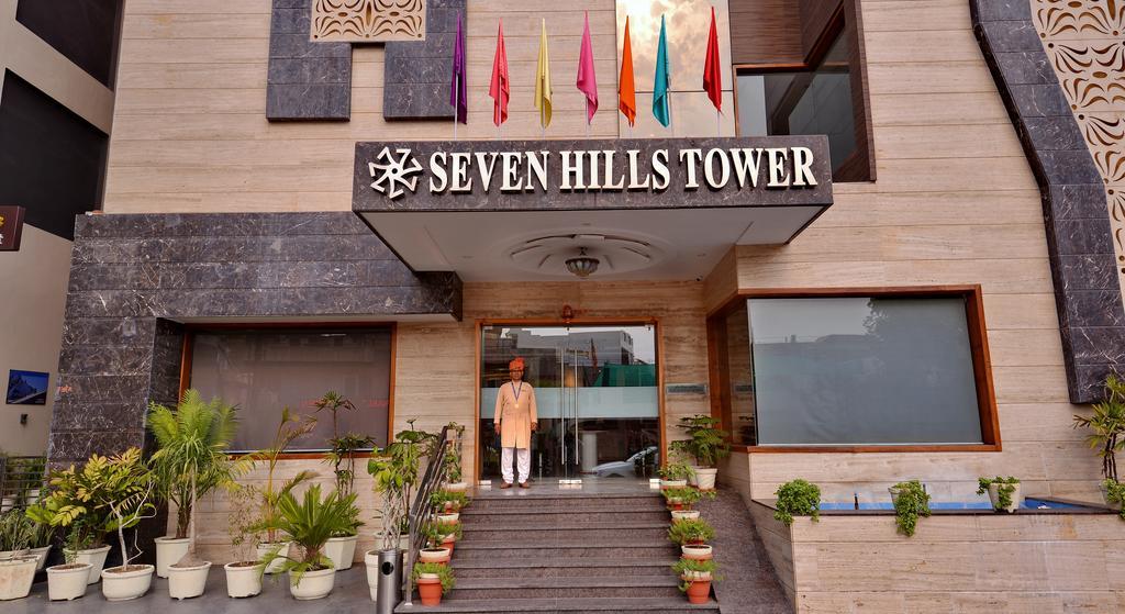 Hotel Seven Hills Tower Agra  Dış mekan fotoğraf