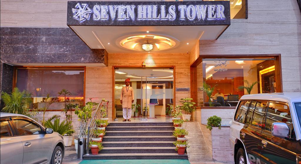 Hotel Seven Hills Tower Agra  Dış mekan fotoğraf